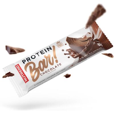 Nutrend Protein Bar! 55 g, čokoláda Nutrend Protein Bar! 55 g, čokoláda