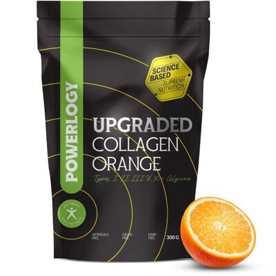 Powerlogy Upgraded Collagen Complex Orange 300 g Powerlogy Upgraded Collagen Complex Orange 300 g