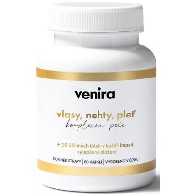 VENIRA Vlasy, nechty, pleť 80 kapsúl VENIRA Vlasy, nechty, pleť 80 kapsúl