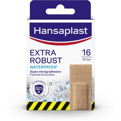 HANSAPLAST ExtraRobust odolná náplasť 16 ks HANSAPLAST ExtraRobust odolná náplasť 16 ks
