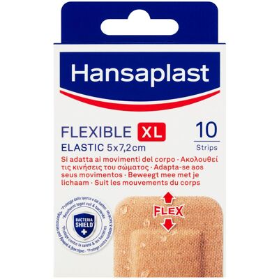 HANSAPLAST Flexible XL, elastická náplasť (10 ks) HANSAPLAST Flexible XL, elastická náplasť (10 ks)