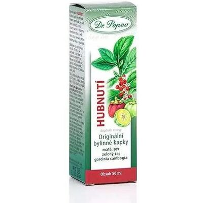 Dr.Popov Chudnutie, originálne bylinné kvapky 50 ml Dr.Popov Chudnutie, originálne bylinné kvapky 50 ml