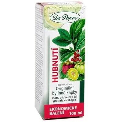 Dr.Popov Chudnutie, originálne bylinné kvapky 100 ml Dr.Popov Chudnutie, originálne bylinné kvapky 100 ml