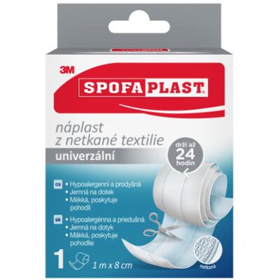 3M Spofaplast Náplasť z netkanej textílie 864, 1 m × 8 cm, 1 ks 3M Spofaplast Náplasť z netkanej textílie 864, 1 m × 8 cm, 1 ks