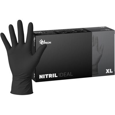 ESPEON Nitril Ideal čierne veľ. XL, 100 ks ESPEON Nitril Ideal čierne veľ. XL, 100 ks