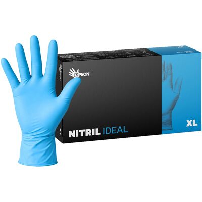 ESPEON Nitril Ideal modré veľ. XL, 100 ks ESPEON Nitril Ideal modré veľ. XL, 100 ks