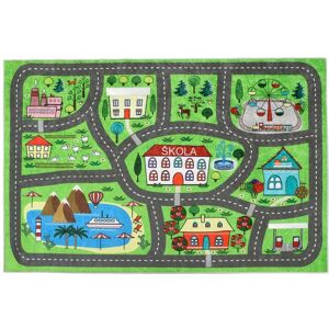 BELLATEX A 3040/202 Koberec fototlač 100 × 150 cm, autíčková dráha BELLATEX A 3040/202 Koberec fototlač 100 × 150 cm, autíčková dráha