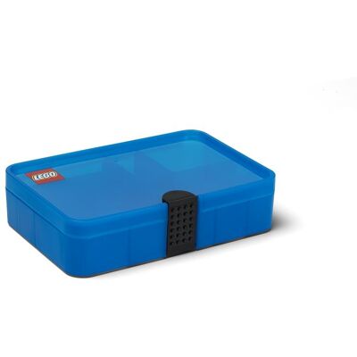 Lego Úložný box s priehradkami – modrý Lego Úložný box s priehradkami – modrý