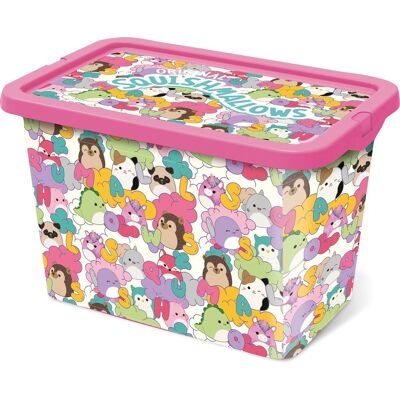 STOR Squishmallows úložný box s vekom – 7 l STOR Squishmallows úložný box s vekom – 7 l