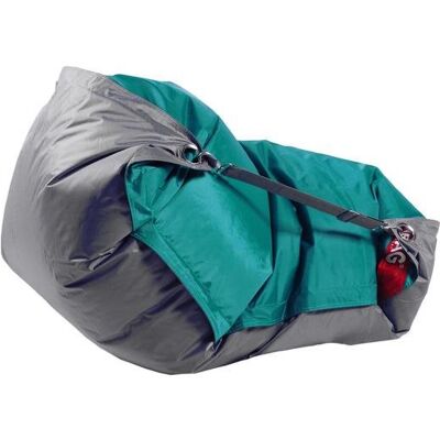 BeanBag Sedací vak 189×140 duo sea green - gray BeanBag Sedací vak 189×140 duo sea green - gray