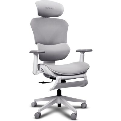 Trust GXT725W RIVARA Mesh Gaming Chair WHITE/GREY Trust GXT725W RIVARA Mesh Gaming Chair WHITE/GREY