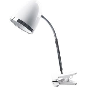 Avide Stolová lampa s klipsom, biela Avide Stolová lampa s klipsom, biela
