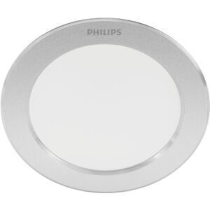 Philips DIAMOND podhľadové LED svietidlo 3,5 W, 300 lm, 2700 K, 9,5 cm, okrúhle, IP20, strieborné Philips DIAMOND podhľadové LED svietidlo 3,5 W, 300 lm, 2700 K, 9,5 cm, okrúhle, IP20, strieborné