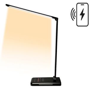 LuDream Focus Charge+ Black LED stolná lampa bez modrej zložky LuDream Focus Charge+ Black LED stolná lampa bez modrej zložky