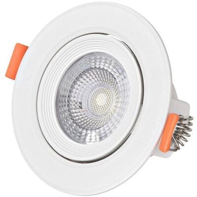 AVIDE Výklopné podhľadové bodové LED 5 W kruh studené 9 cm AVIDE Výklopné podhľadové bodové LED 5 W kruh studené 9 cm
