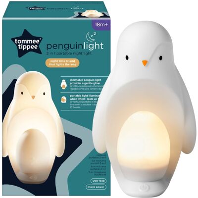 Tommee Tippee prenosné nočné svetlo 2 v 1, tučniak Tommee Tippee prenosné nočné svetlo 2 v 1, tučniak