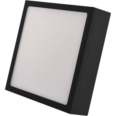 EMOS LED svietidlo NEXXO čierne, 17 × 17 cm, 12,5 W, teplá/neutrálna biela EMOS LED svietidlo NEXXO čierne, 17 × 17 cm, 12,5 W, teplá/neutrálna biela