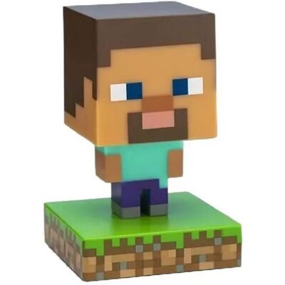 PALADONE Minecraft - Steve - Svietiaca figúrka PALADONE Minecraft - Steve - Svietiaca figúrka