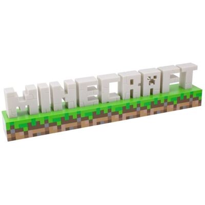 PALADONE Minecraft – Logo – 3D lampa PALADONE Minecraft – Logo – 3D lampa
