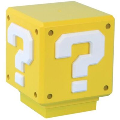 PALADONE Super Mario: Block – Dekoratívna lampa so zvukom PALADONE Super Mario: Block – Dekoratívna lampa so zvukom