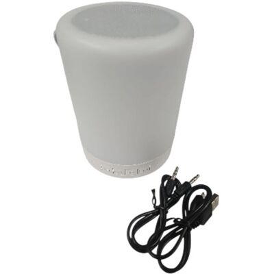 Leventi Inteligentná nočná dotyková lampa RGB s WiFi a reproduktorom – biela Leventi Inteligentná nočná dotyková lampa RGB s WiFi a reproduktorom – biela