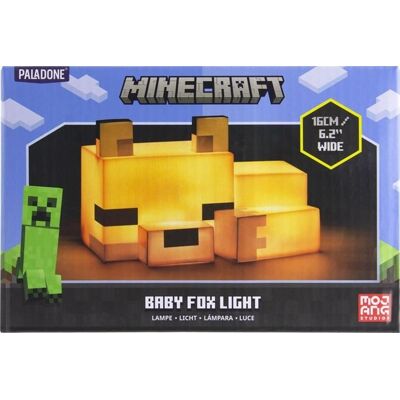 PALADONE Minecraft: Fox – 3D lampa PALADONE Minecraft: Fox – 3D lampa