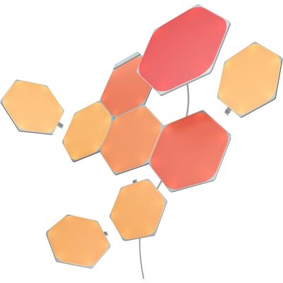 Nanoleaf Shapes Hexagons Starter Kit 9 Panels Nanoleaf Shapes Hexagons Starter Kit 9 Panels
