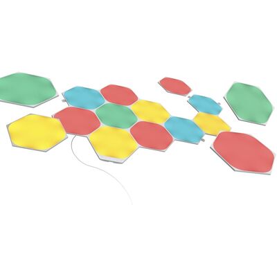 Nanoleaf Shapes Hexagons Starter Kit 15 Panels Nanoleaf Shapes Hexagons Starter Kit 15 Panels