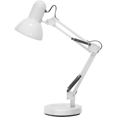 Rabalux stolová lampa 1× E27/60 W/230 V, biela Rabalux stolová lampa 1× E27/60 W/230 V, biela