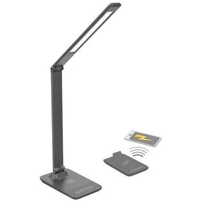 Solight stolná lampička s bezdrôtovou nabíjačkou WO55-G Solight stolná lampička s bezdrôtovou nabíjačkou WO55-G