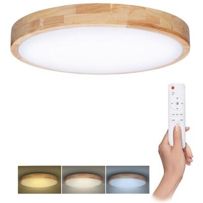 Solight Soliht LED osvetlenie s diaľkovým ovládačom Solid Oak, 39 cm Solight Soliht LED osvetlenie s diaľkovým ovládačom Solid Oak, 39 cm