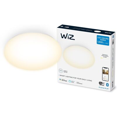 WiZ Dimmable Adria stropné svietidlo 17 W teplá biela WiZ Dimmable Adria stropné svietidlo 17 W teplá biela