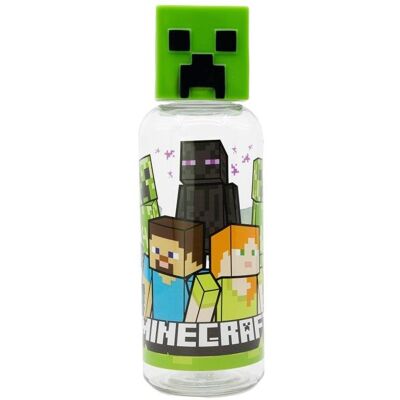 STOR 3D Plastová fľaša na pitie – Minecraft 560 ml STOR 3D Plastová fľaša na pitie – Minecraft 560 ml