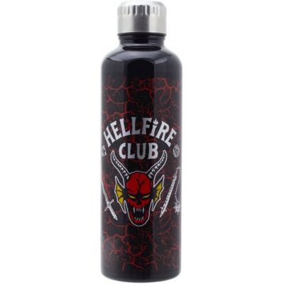 PALADONE Stranger Things – Hellfire Club – fľaša na pitie PALADONE Stranger Things – Hellfire Club – fľaša na pitie