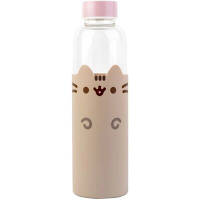 Grupo Erik Pusheen – Happy Cat – sklenená fľaša na nápoje Grupo Erik Pusheen – Happy Cat – sklenená fľaša na nápoje