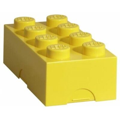 Lego Box na desiatu 100 × 200 × 75 mm – žltý Lego Box na desiatu 100 × 200 × 75 mm – žltý