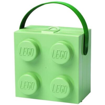 Lego box s rukoväťou – army zelený Lego box s rukoväťou – army zelený