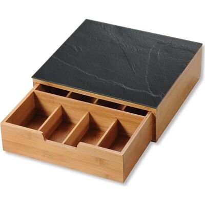 Kesper Box na kávové kapsuly/čajové vrecúška, Bambus Kesper Box na kávové kapsuly/čajové vrecúška, Bambus