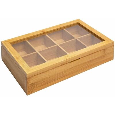 Westmark Úložný box na čajové vrecká z bambusu TeaTime Westmark Úložný box na čajové vrecká z bambusu TeaTime