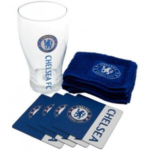 FOREVER COLLECTIBLES Chelsea FC: Wordmark – poháre s podtáckami a uterákom FOREVER COLLECTIBLES Chelsea FC: Wordmark – poháre s podtáckami a uterákom