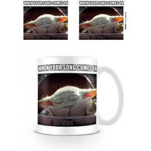 Pyramid Star Wars The Mandalorian hrnček – When Your Song Comes On Pyramid Star Wars The Mandalorian hrnček – When Your Song Comes On