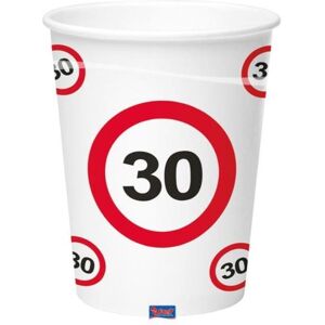 FOLAT Tégliky dopravná značka 30, 350 ml 8 ks/bal FOLAT Tégliky dopravná značka 30, 350 ml 8 ks/bal