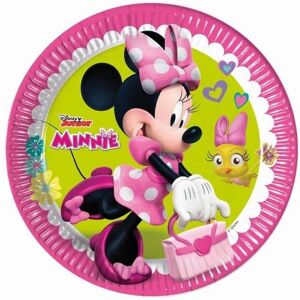 GoDan Papierové taniere myška „Minnie happy helpers“, 23 cm, 8 ks GoDan Papierové taniere myška „Minnie happy helpers“, 23 cm, 8 ks