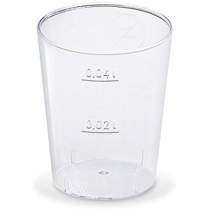 Wimex téglik krištáľ kalíšok 2 cl/4 cl, priemer 43 mm – 50 ks Wimex téglik krištáľ kalíšok 2 cl/4 cl, priemer 43 mm – 50 ks