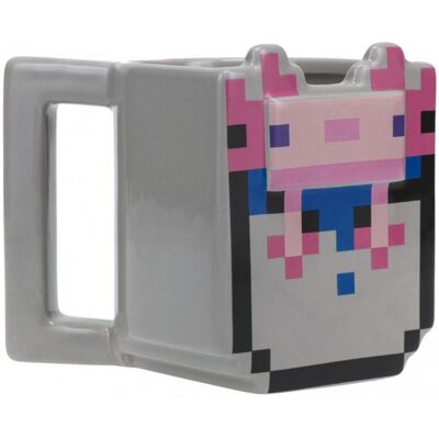 PALADONE Minecraft: Axolotl, 3D hrnček PALADONE Minecraft: Axolotl, 3D hrnček