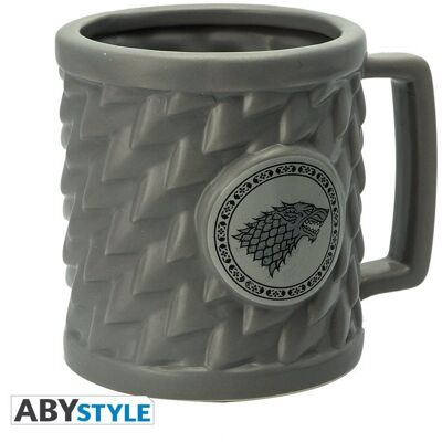 Abysse Game of Thrones – Stark – 3D hrnček Abysse Game of Thrones – Stark – 3D hrnček