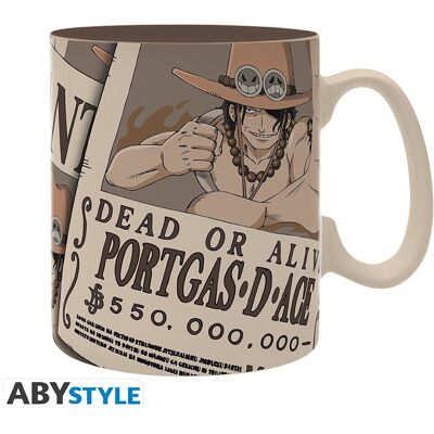 Abysse One Piece – Wanted Ace – hrnček Abysse One Piece – Wanted Ace – hrnček