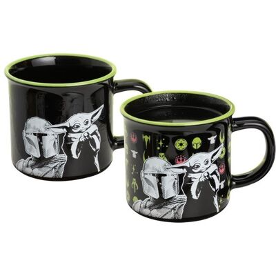 PALADONE Star Wars – Mandalorian and Grogu – hrnček premieňací PALADONE Star Wars – Mandalorian and Grogu – hrnček premieňací