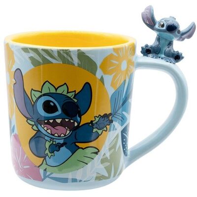 Abysse Disney Lilo & Stitch Hawaiian mood – 3D hrnček Abysse Disney Lilo & Stitch Hawaiian mood – 3D hrnček