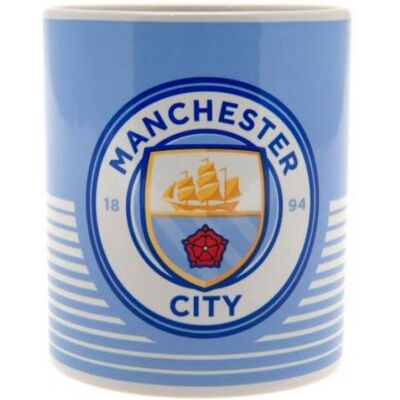 FOREVER COLLECTIBLES Manchester City FC: Vzor LN znak – keramický hrnček FOREVER COLLECTIBLES Manchester City FC: Vzor LN znak – keramický hrnček